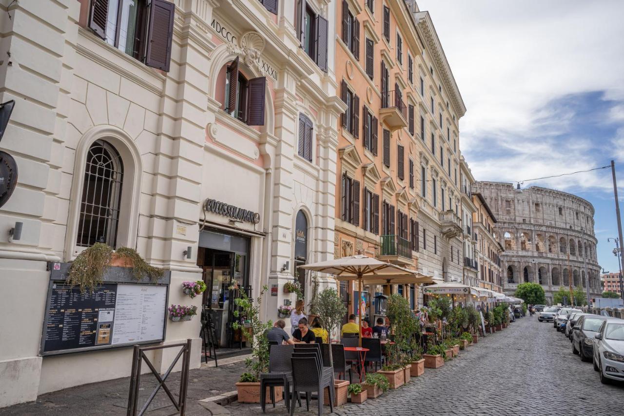 Colosseo Luxe Apartment In The Center Of โรม ภายนอก รูปภาพ